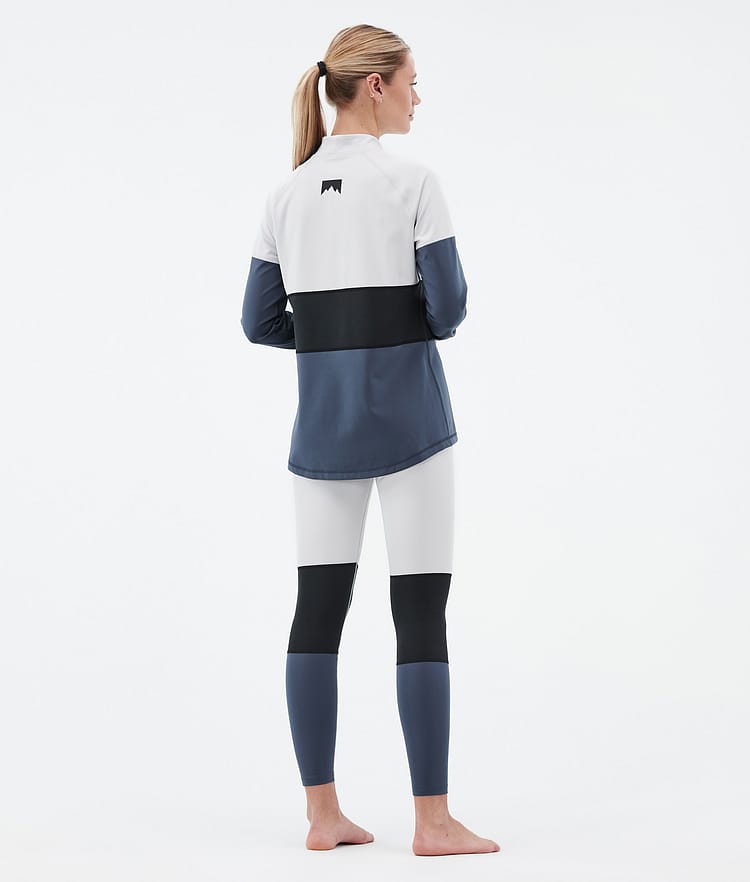 Montec Alpha W Basislaag Broek Dames Light Grey/Black/Metal Blue, Afbeelding 4 van 7