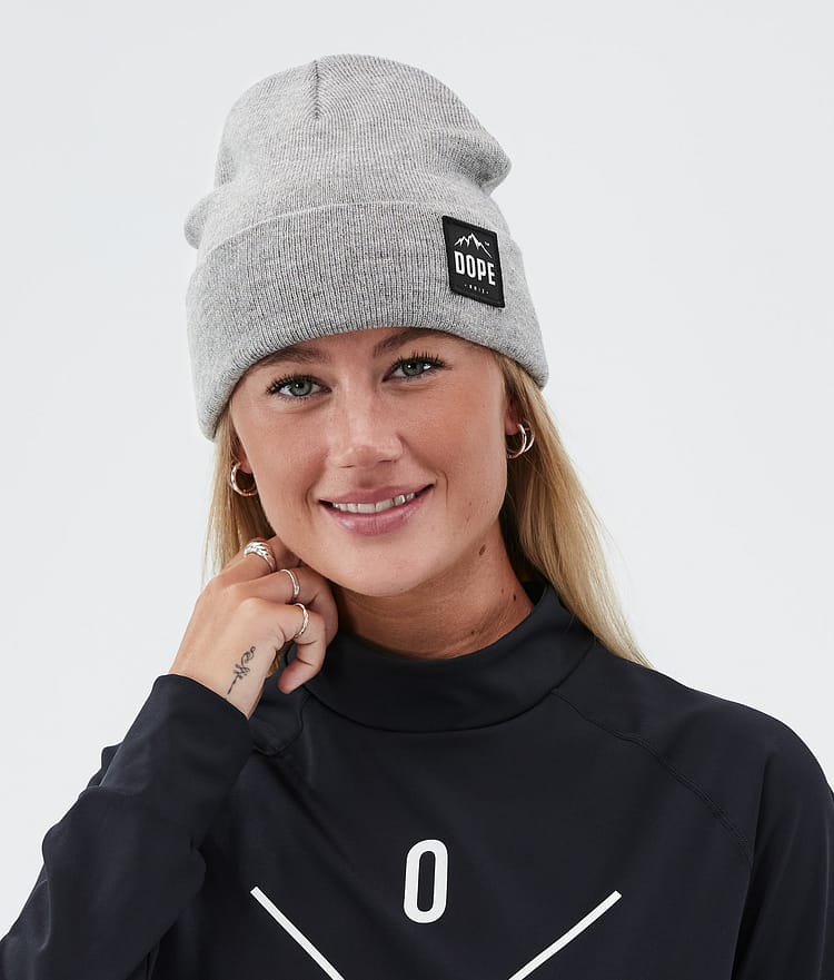 Dope Paradise 2022 Beanie čepice Grey Melange, Obrázek 3 z 3