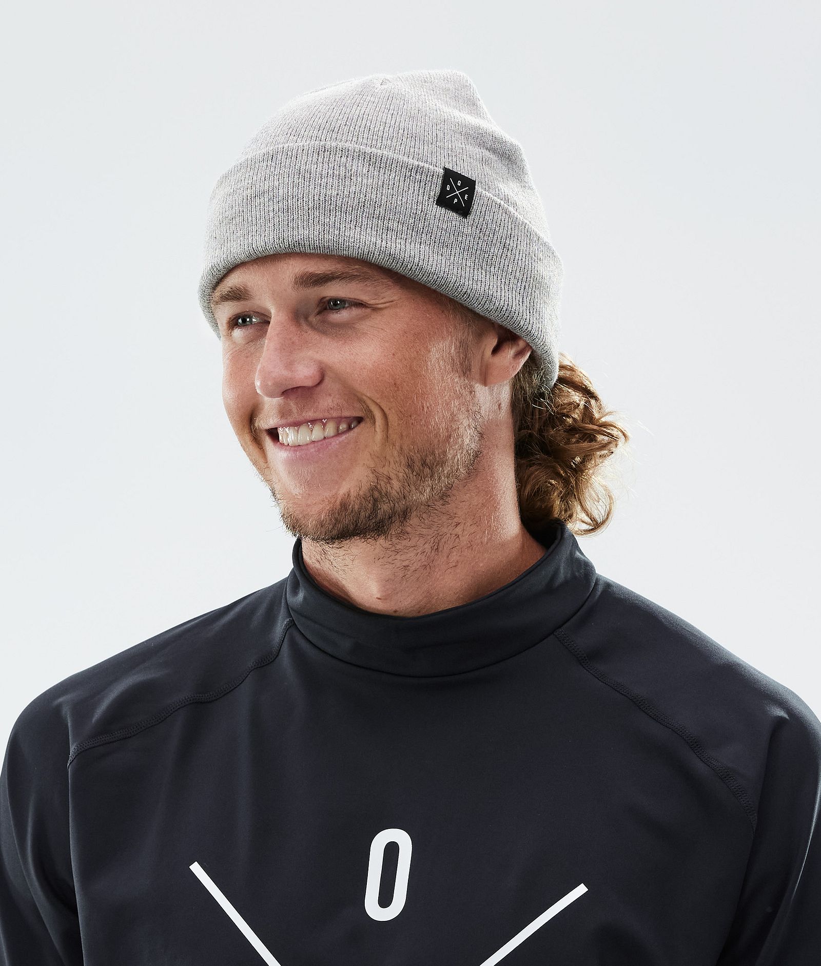 Dope Solitude 2022 Beanie Grey Melange, Image 3 of 4