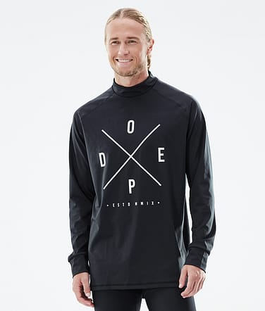 Dope Snuggle 2022 Camiseta Térmica Hombre 2X-Up Black