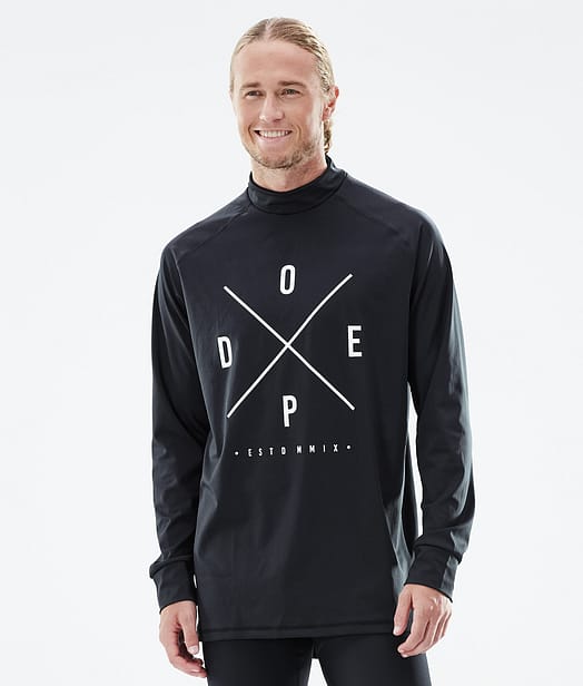 Dope Snuggle 22 Basislaag Top Heren 2X-Up Black
