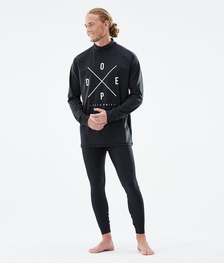 Dope Snuggle 2022 Baselayer top Herre 2X-Up Black