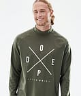 Dope Snuggle 2022 Camiseta Térmica Hombre 2X-Up Olive Green, Imagen 2 de 5