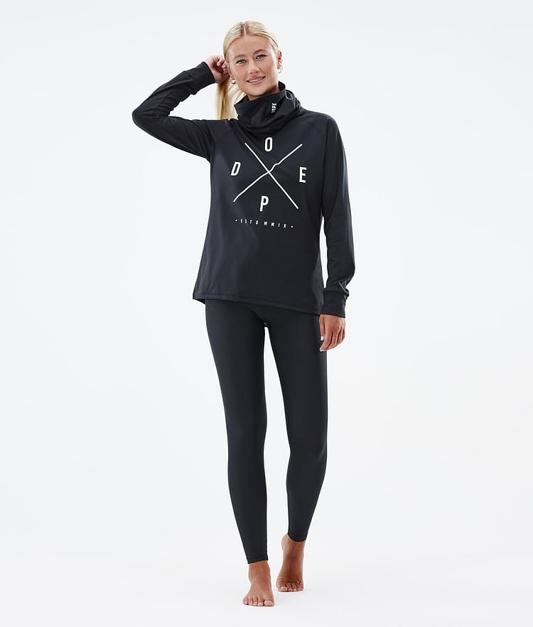 Dope Snuggle W 2022 Base Layer Top Women 2X-Up Black, Image 4 of 6