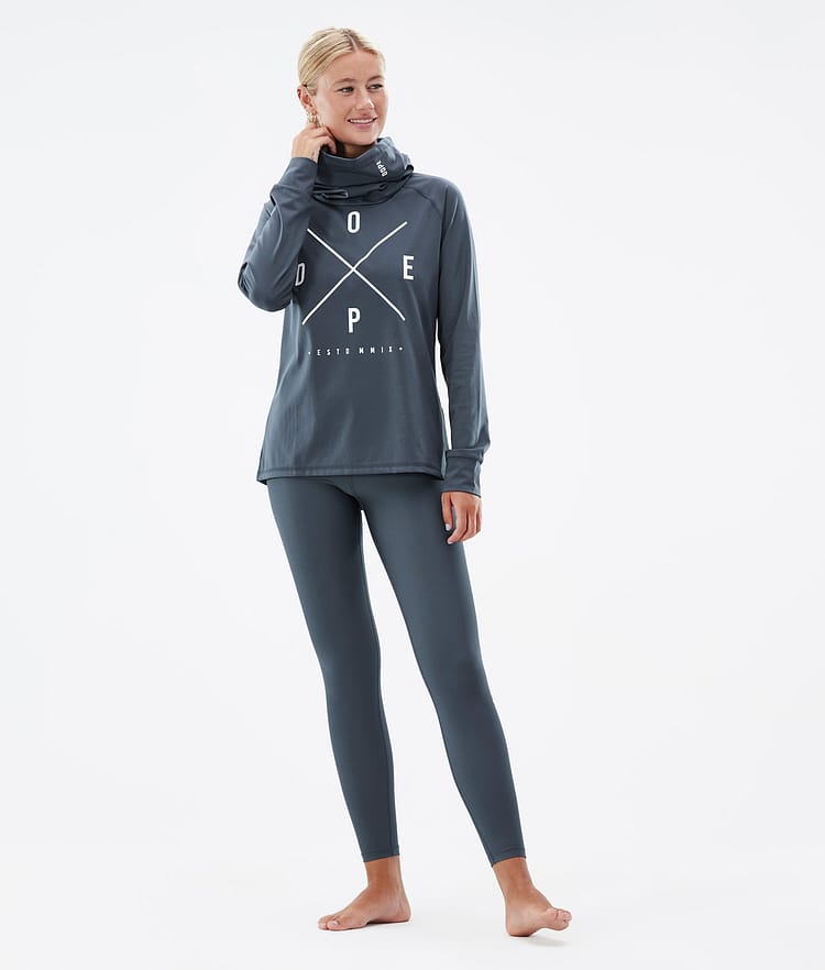 Dope Snuggle W 22 Termotričko Dámské 2X-Up Metal Blue, Obrázek 4 z 6