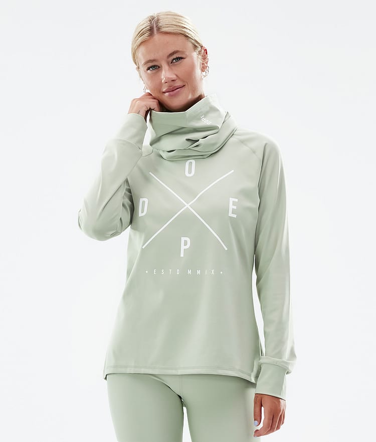 Dope Snuggle W 2022 Camiseta Térmica Mujer 2X-Up Soft Green, Imagen 1 de 6