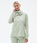 Dope Snuggle W 2022 Tee-shirt thermique Femme 2X-Up Soft Green