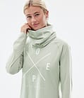 Dope Snuggle W 2022 Tee-shirt thermique Femme 2X-Up Soft Green, Image 2 sur 6