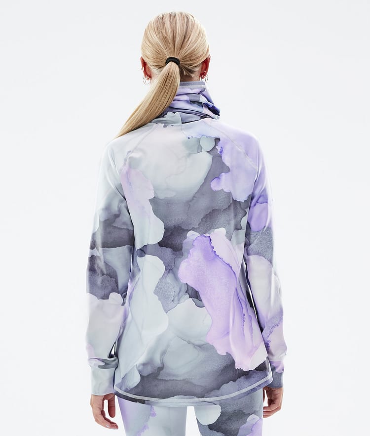 Dope Snuggle W 22 Base Layer Top Women 2X-Up Blot Violet, Image 3 of 6