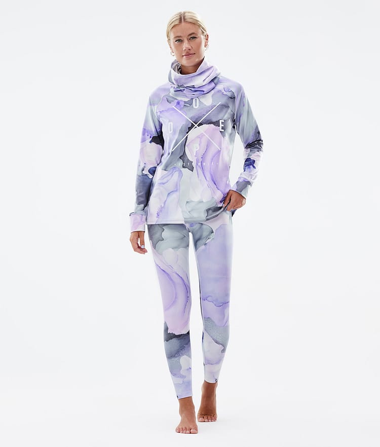Dope Snuggle W 2022 Tee-shirt thermique Femme 2X-Up Blot Violet, Image 4 sur 6