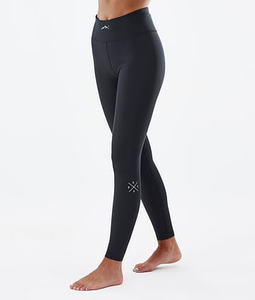 Dope Snuggle W 22 Legginsy Termoaktywne Kobiety 2X-Up Black