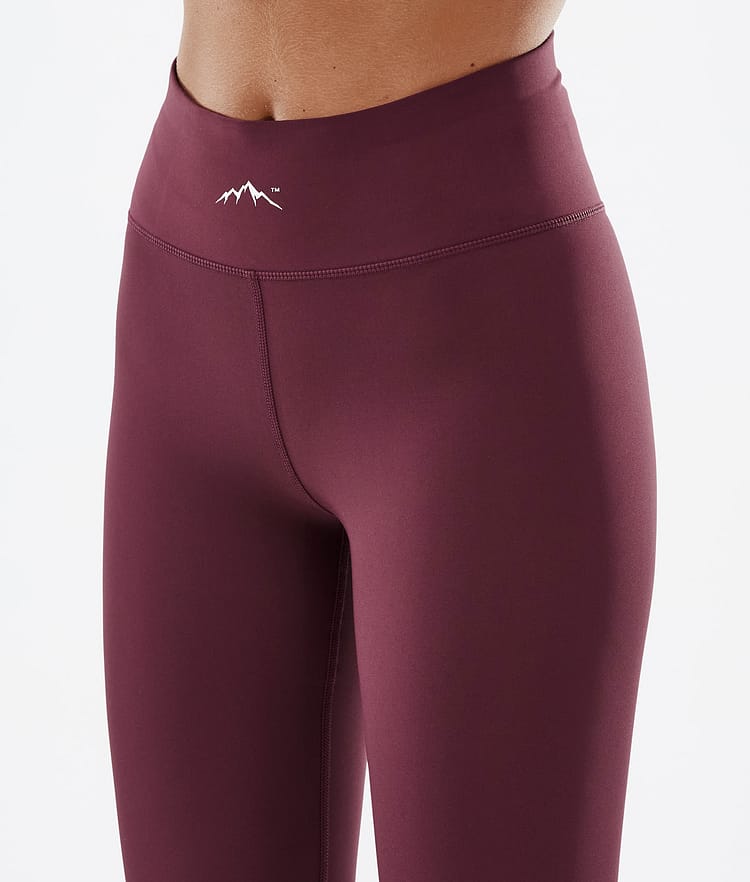 Dope Snuggle W 2022 Pantalon thermique Femme 2X-Up Burgundy, Image 5 sur 7