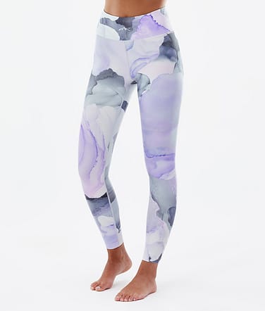 Dope Snuggle W 2022 Legginsy Termoaktywne Kobiety 2X-Up Blot Violet