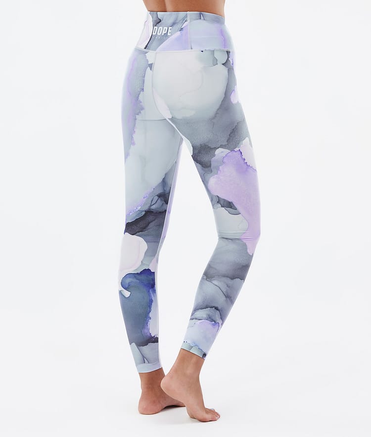 Dope Snuggle W 2022 Legginsy Termoaktywne Kobiety 2X-Up Blot Violet, Zdjęcie 2 z 7