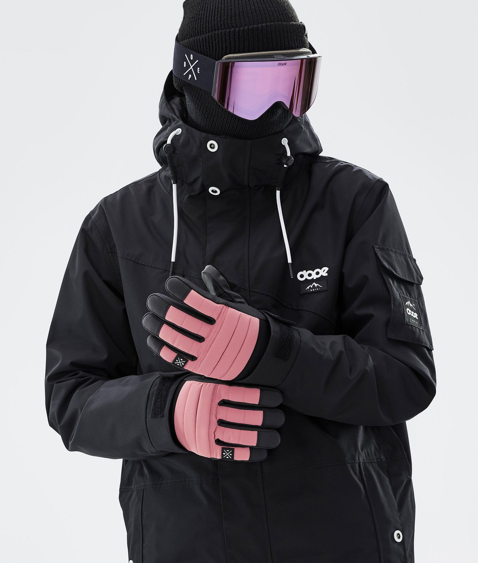 Dope Ace 2022 Guantes de esquí Pink