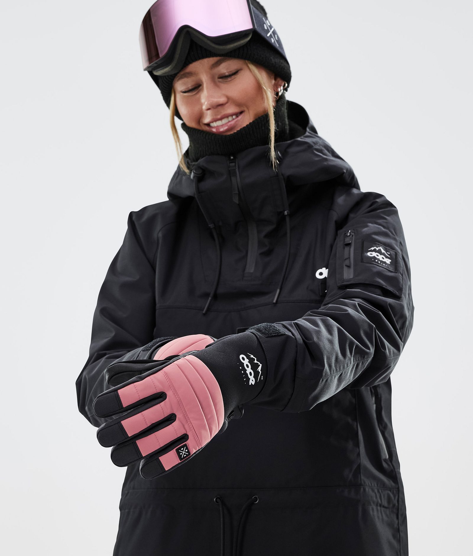 Dope Ace 2022 Ski Gloves Pink