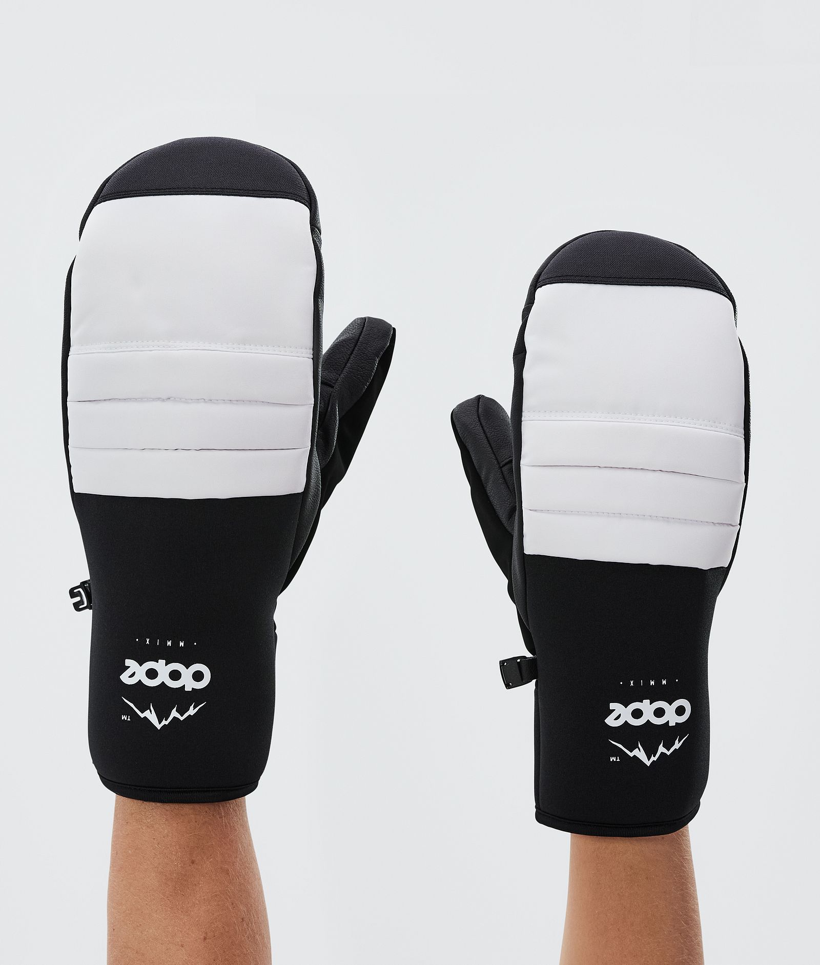 Dope Ace 2022 Snow Mittens White