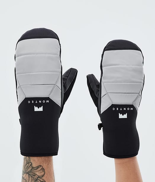 Montec Kilo 22 Snow Mittens Light Grey