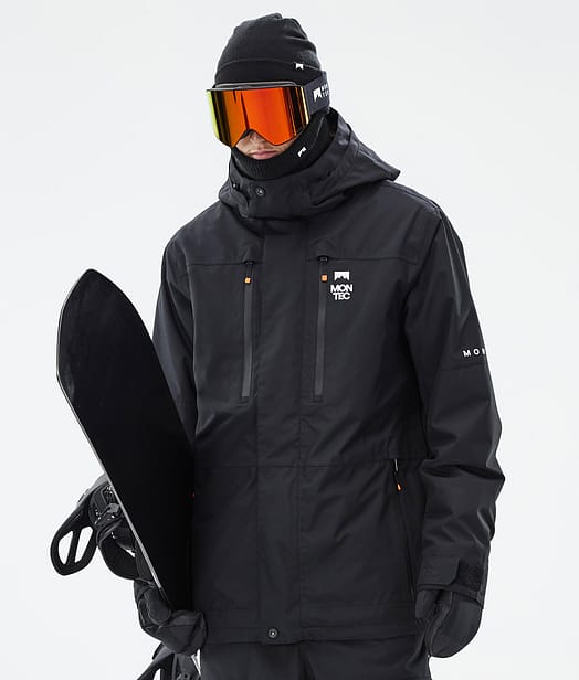 Montec Fawk Snowboard Jacket Men Black