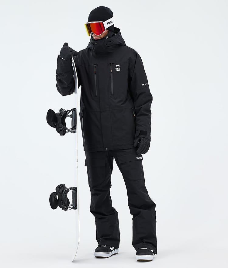 Montec Fawk Snowboard Jacket Men Black Renewed, Image 2 of 9