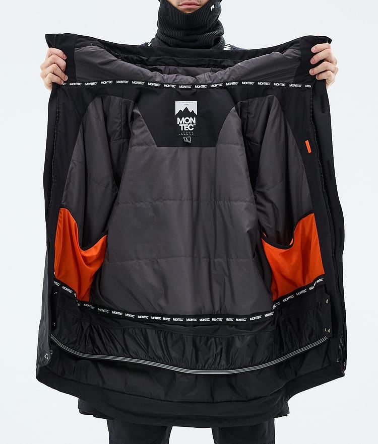 Montec Fawk Snowboard Jacket Men Black Renewed, Image 9 of 9