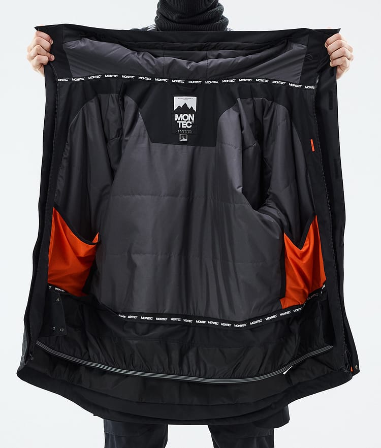 Montec Fawk Snowboard jas Heren Black, Afbeelding 10 van 10