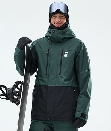Montec Fawk Kurtka Snowboardowa Mężczyźni Dark Atlantic/Black