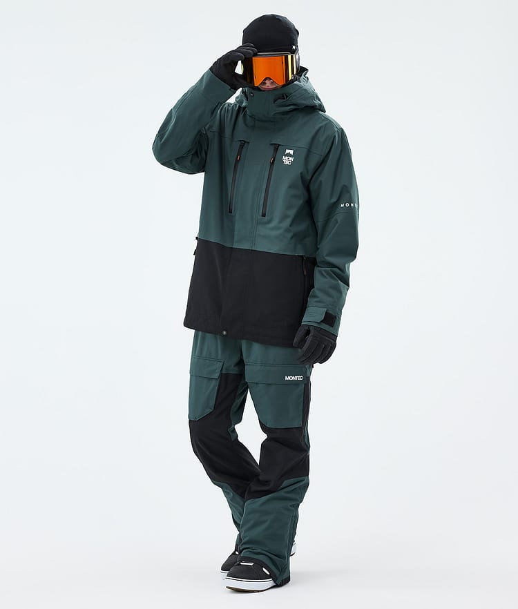 Montec Fawk Veste Snowboard Homme Dark Atlantic/Black Renewed, Image 2 of 9