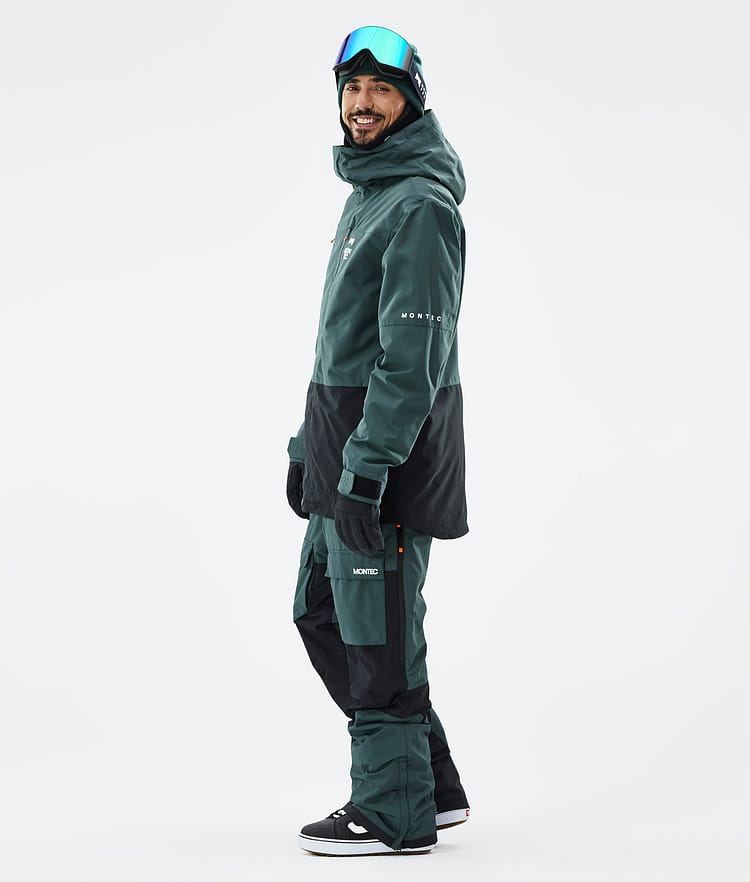 Montec Fawk Snowboard Jacket Men Dark Atlantic/Black Renewed, Image 4 of 10