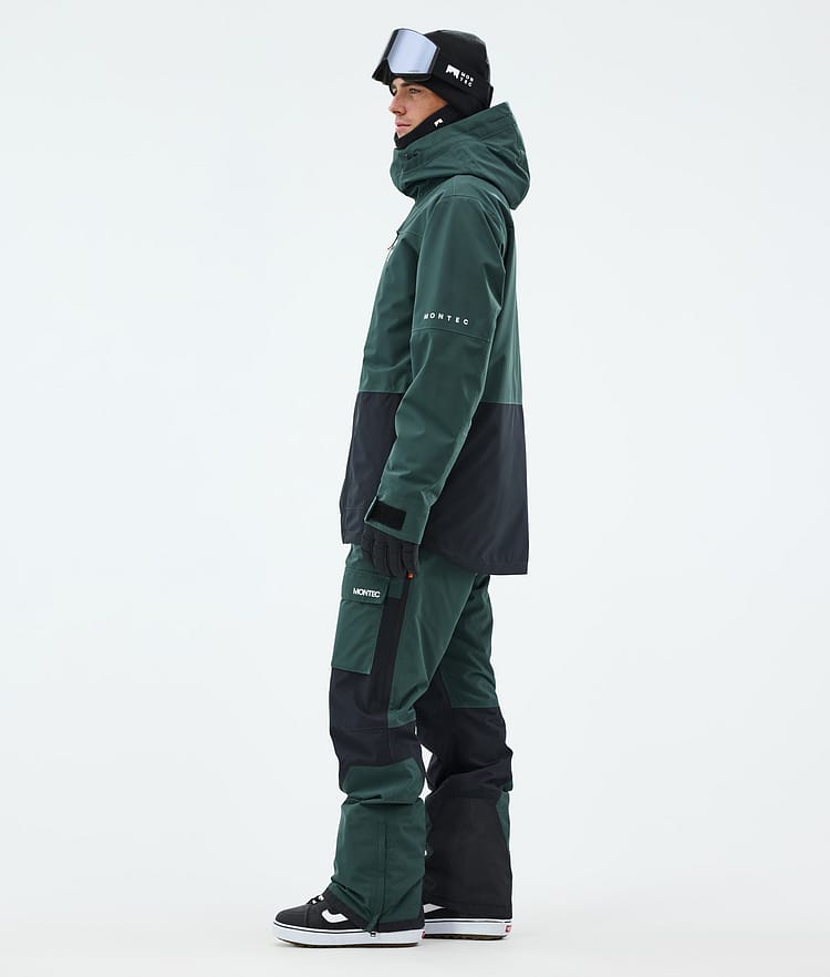 Montec Fawk Snowboard jas Heren Dark Atlantic/Black, Afbeelding 4 van 10