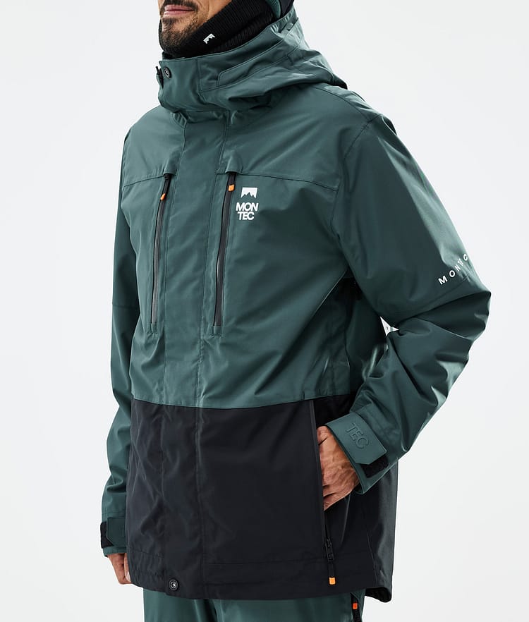 Montec Fawk Kurtka Snowboardowa Mężczyźni Dark Atlantic/Black