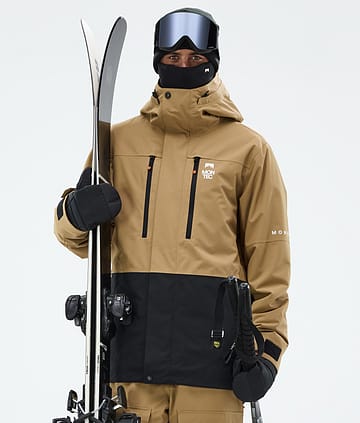 Montec Fawk Lyžařská Bunda Pánské Gold/Black