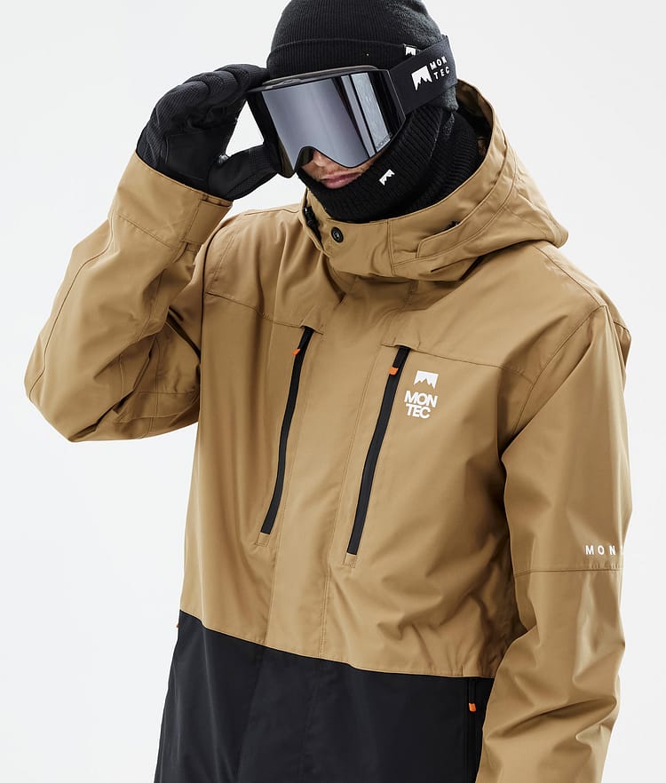 Montec Fawk Ski Jacket Men Gold/Black