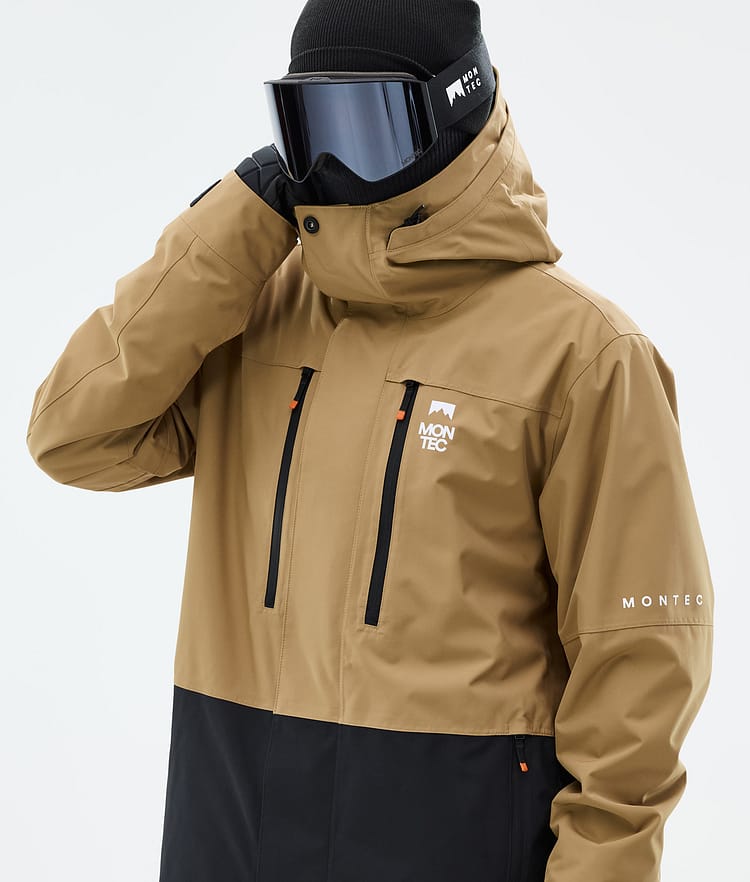Montec Fawk Ski jas Heren Gold/Black, Afbeelding 2 van 10