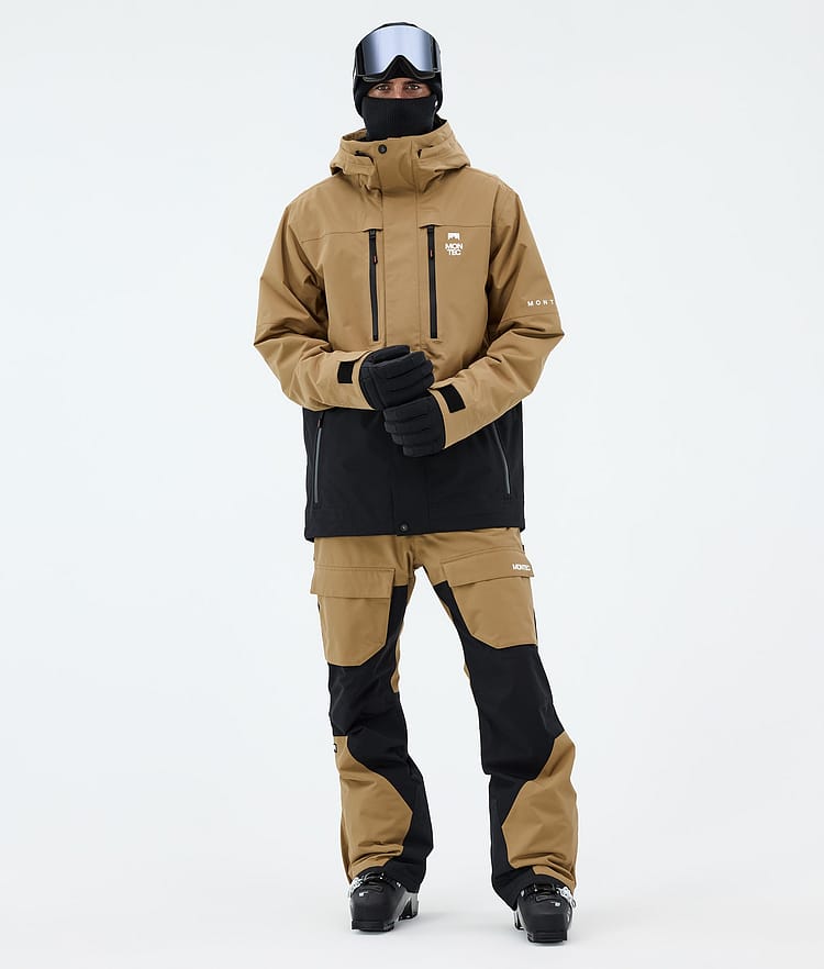 Montec Fawk Giacca Sci Uomo Gold/Black, Immagine 2 di 9