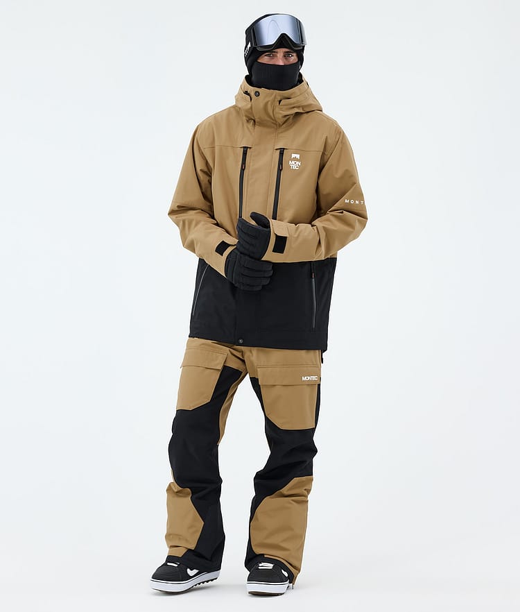 Montec Fawk Chaqueta Snowboard Hombre Gold/Black, Imagen 2 de 9