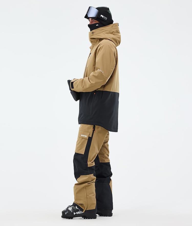 Montec Fawk Ski jas Heren Gold/Black, Afbeelding 4 van 10