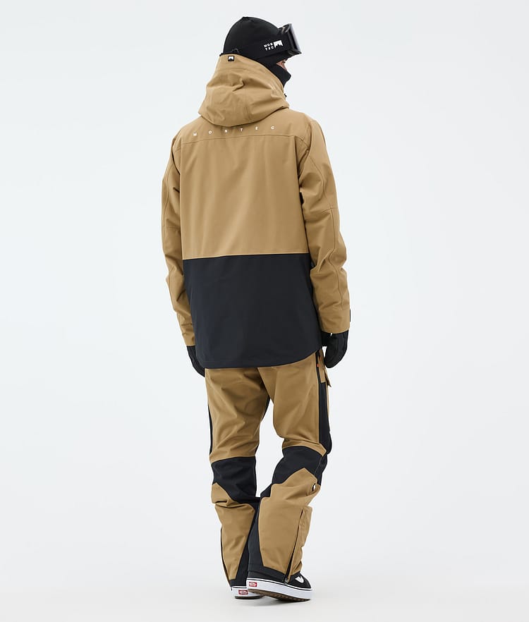 Montec Fawk Snowboard jas Heren Gold/Black, Afbeelding 5 van 10