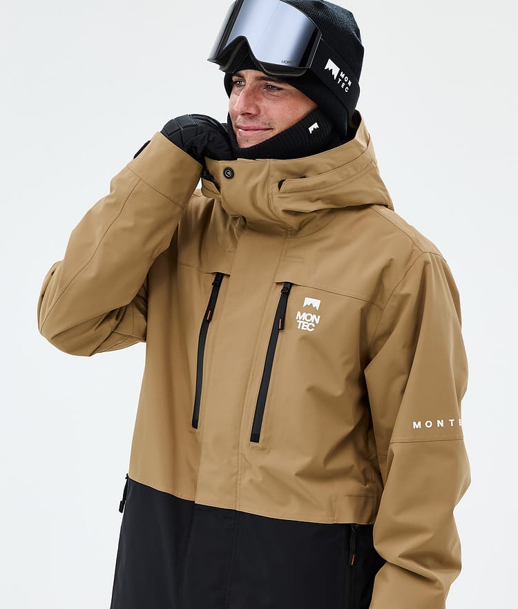 Montec Fawk Chaqueta Snowboard Hombre Gold/Black, Imagen 4 de 9