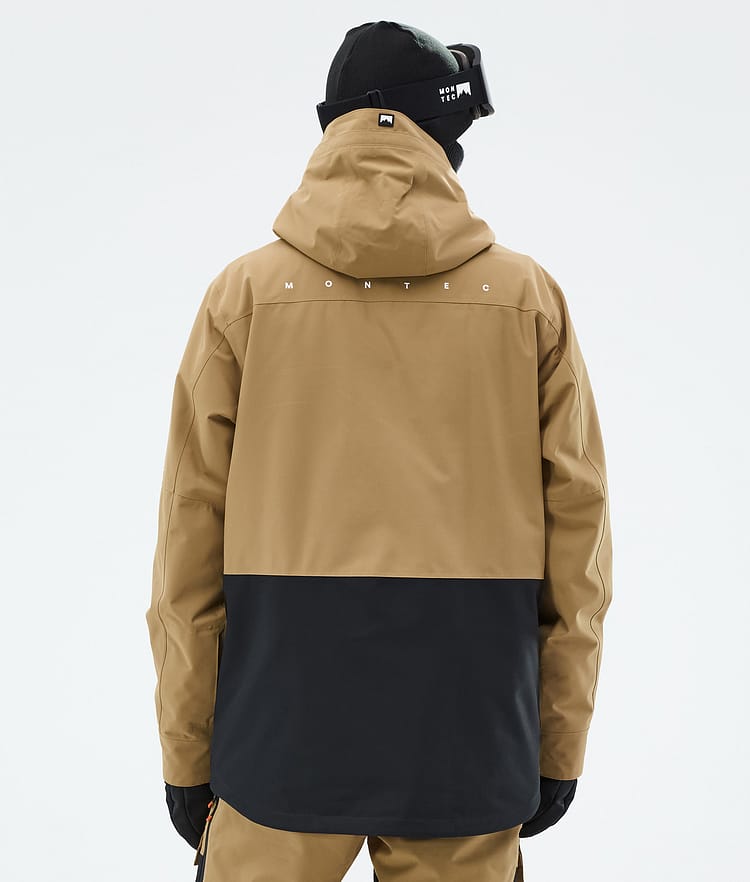 Montec Fawk Snowboard jas Heren Gold/Black, Afbeelding 7 van 10