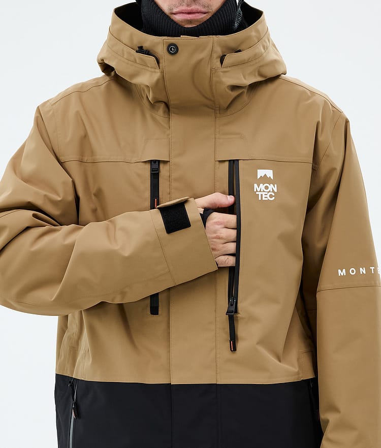 Montec Fawk Chaqueta Snowboard Hombre Gold/Black, Imagen 8 de 9