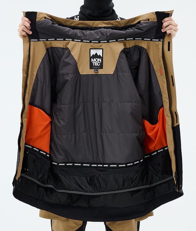 Montec Fawk Giacca Sci Uomo Gold/Black, Immagine 9 di 9