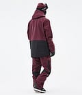 Montec Fawk Snowboard jas Heren Burgundy/Black, Afbeelding 5 van 10