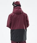 Montec Fawk Snowboard jas Heren Burgundy/Black, Afbeelding 7 van 10