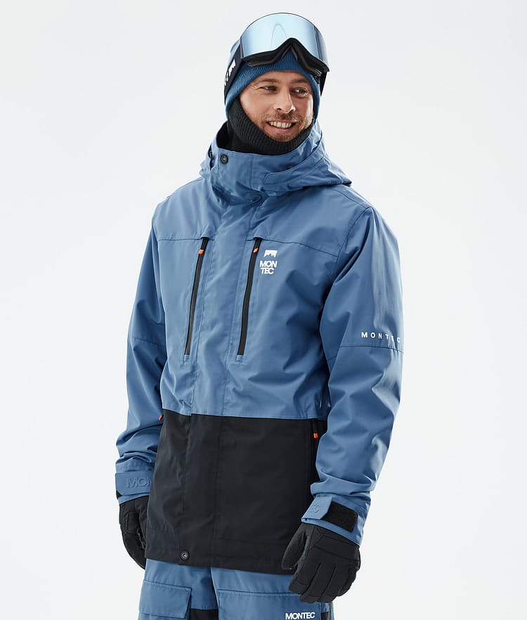 Montec Fawk Men's Ski Jacket Blue Steel/Black