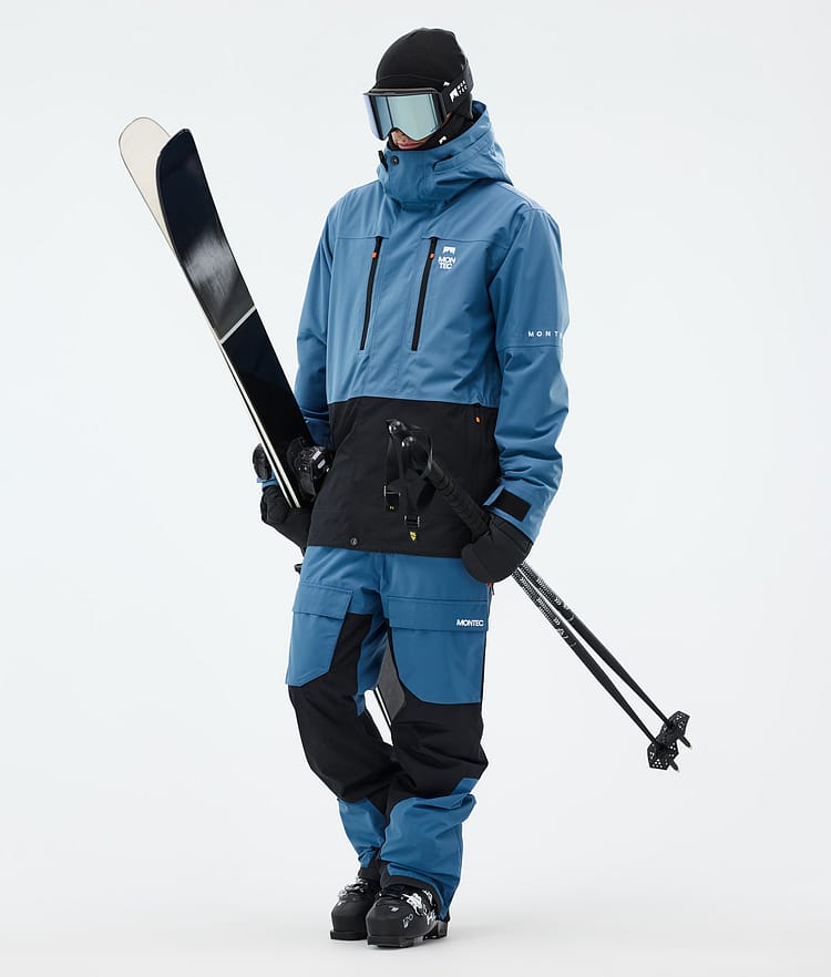 Montec Fawk Ski jas Heren Blue Steel/Black, Afbeelding 3 van 10