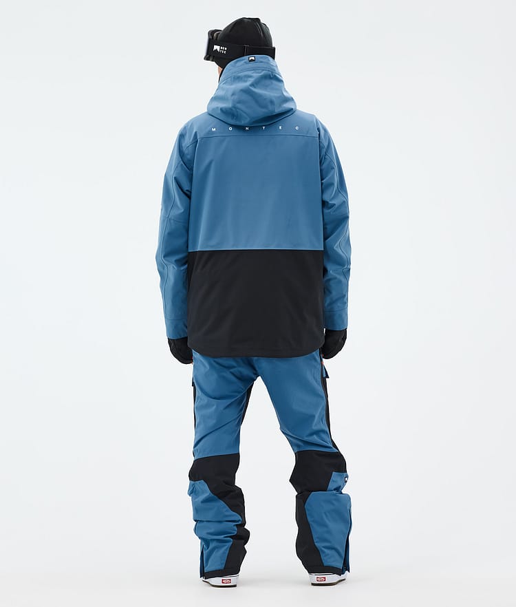 Montec Fawk Snowboard jas Heren Blue Steel/Black, Afbeelding 5 van 10