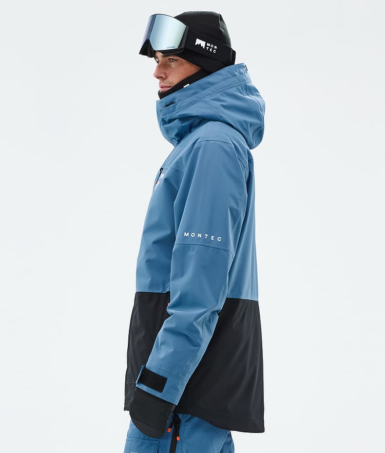 Montec Fawk Snowboard jas Heren Blue Steel/Black, Afbeelding 6 van 10