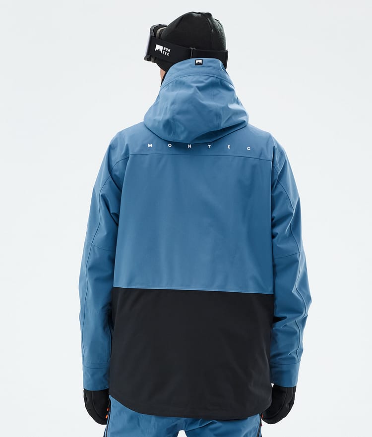 Montec Fawk Snowboard jas Heren Blue Steel/Black, Afbeelding 7 van 10