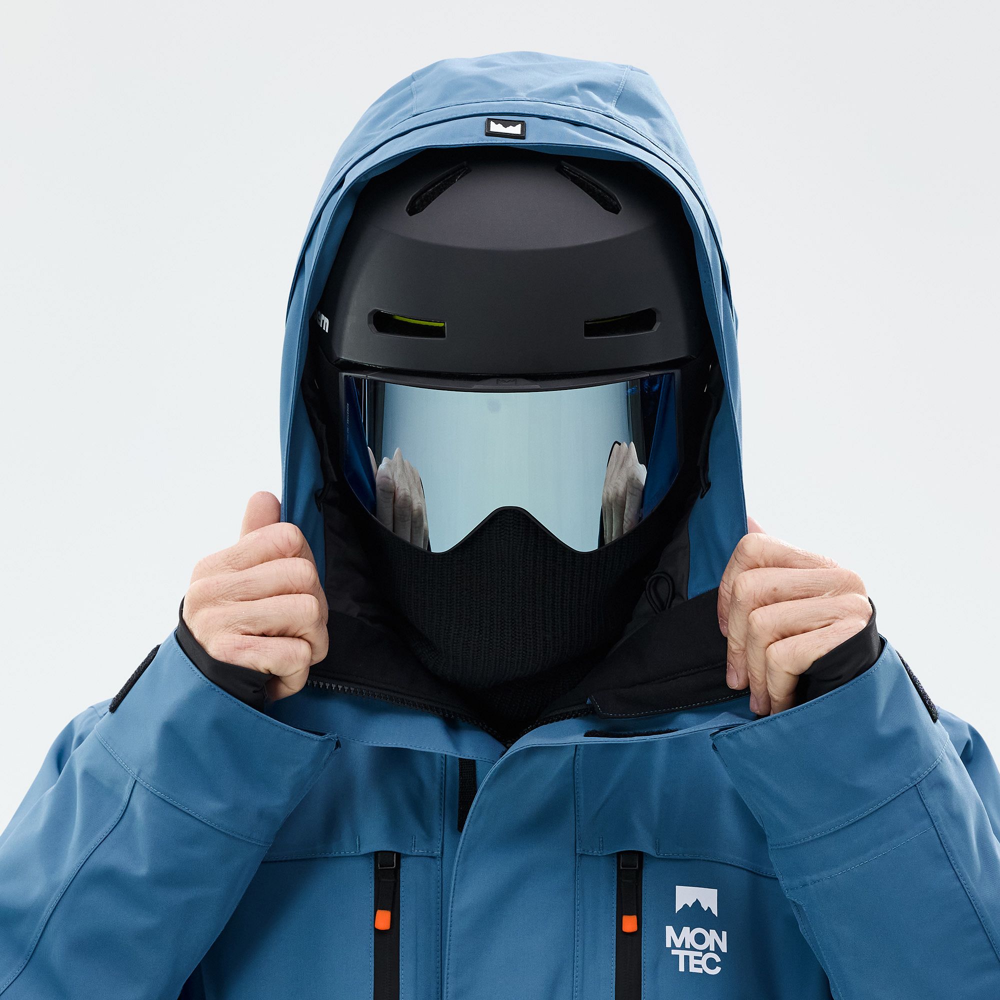 Montec Fawk Snowboard Jacket Men Blue Steel/Black | Ridestore.com